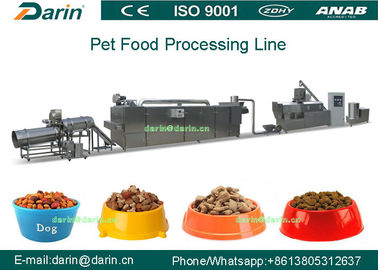 Double Screw Pet Food Extruder máy, thiết bị sản xuất thức ăn cho chó