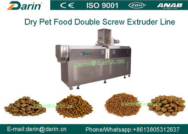 Double Screw Pet Food Extruder máy, thiết bị sản xuất thức ăn cho chó