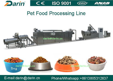 Chuyên nghiệp tự động con chó Pet Thực phẩm Extruder dây chuyền sản xuất với CE