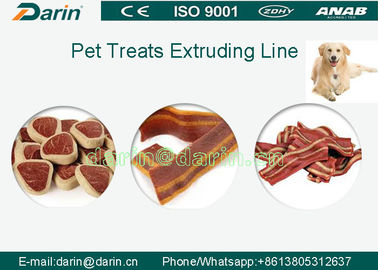 Chewing Puppy Dog Thực phẩm Extruder Machine cho tinh bột ngô, bột thịt