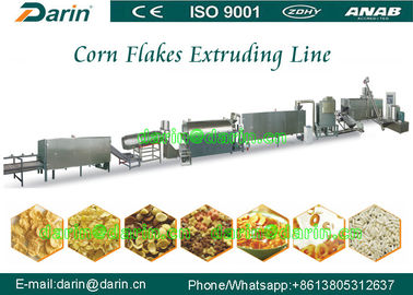 Thương mại Corn flakes làm cho máy / Ngô Chips snack thực phẩm máy đùn dây chuyền sản xuất