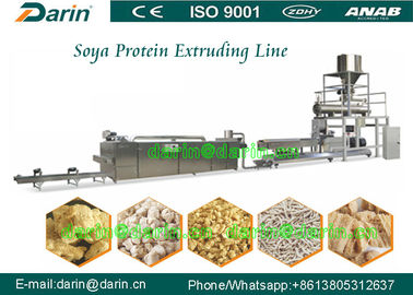 Máy tự động ép đùn đậu nành / dây chuyền sản xuất thực phẩm Protein