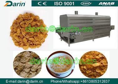 Tự động Snack Corn Chips Dòng sản xuất / Ngũ cốc Corn Flakes Máy chế biến