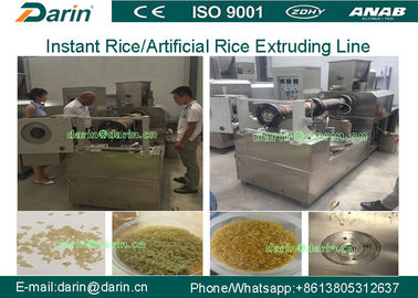 Máy ép đùn thực phẩm / Dây chuyền sản xuất lúa gạo nhân tạo hoàn chỉnh tự nhiên