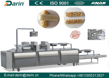 Cấp thực phẩm Puffed Rice ngũ cốc Bar Making Machine 100 ~ 200kg mỗi giờ