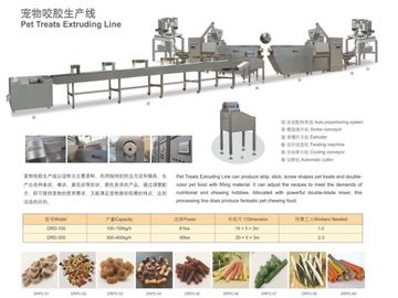 Hiệu suất dài Dog Food Extruder 100-150kg mỗi giờ Công suất