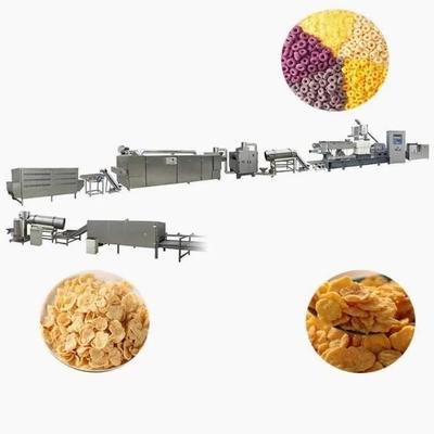 Kelloggs Corn Flakes Chế biến Line / máy làm bánh gạo với bảo hành 1 năm