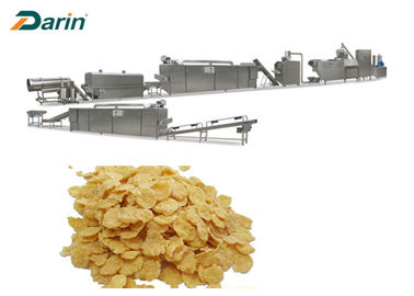 CE Corn Flakes Dây chuyền chế biến Puff Snack Bữa sáng Ngũ cốc ép đùn Động cơ Siemens