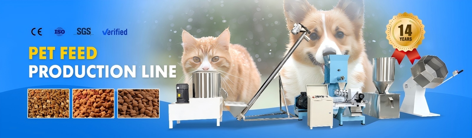 Extruder thực phẩm cho thú cưng