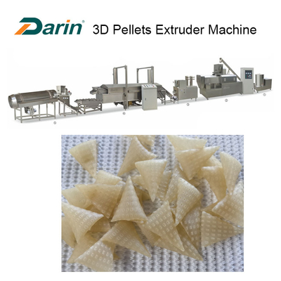 Máy làm viên chiên 3D trục vít đơn Máy làm đồ ăn nhẹ bằng thép không gỉ