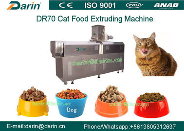 DR70 SUS304 Multi Chức năng Cat Thực phẩm Snacks Double Screw Processing Line