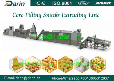 120kg / giờ Ngô chế biến bánh snack làm cho máy / ngực ngô snack dây chuyền sản xuất