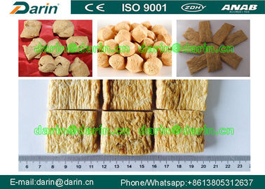 CE ISO9001 Tiêu chuẩn Máy ép đùn đậu nành đầy đủ chất lượng Dây chuyền sản xuất
