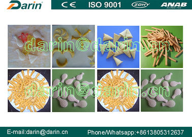 Jinan Darin Fried Extruded 3D Pellet Snack Extruder Máy với CE