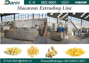 Chứng nhận CE Macaroni / Pasta / Spaghetti Làm Máy / dây chuyền sản xuất mì ống nhỏ