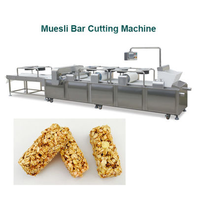 Muesli Cereal Bar Making Machine sản lượng cao thép không gỉ hoạt động PLC thông minh