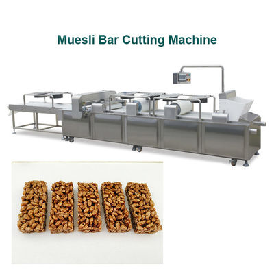 Muesli Cereal Bar Making Machine sản lượng cao thép không gỉ hoạt động PLC thông minh