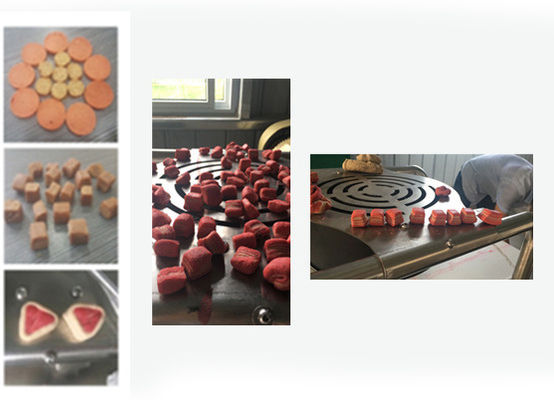 Jerky Treats / Dòng chế biến thực phẩm thú cưng / Máy chế biến thực phẩm thú cưng bằng ép lạnh