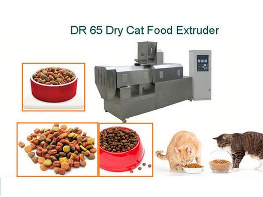 Dòng sản xuất thức ăn cho chó hạt khỏe mạnh hơn SUS304 Máy chế biến máy ép thức ăn cho cá nổi