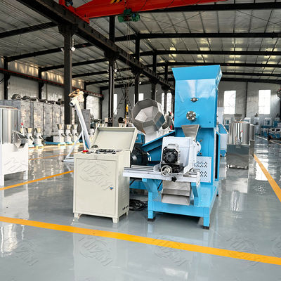 Máy đùn thức ăn cho chó hai trục vít có ISO, Dây chuyền sản xuất viên thức ăn chăn nuôi