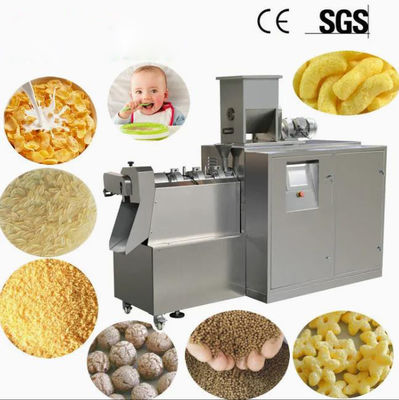 Dây chuyền chế biến đồ ăn nhẹ tự động cho vòng bi ống que