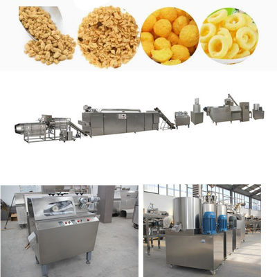 Dây chuyền chế biến đồ ăn nhẹ tự động cho vòng bi ống que