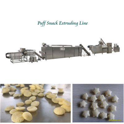 Siemens PLC Chocos Cereals Corn Puff Snack Machine với màn hình cảm ứng