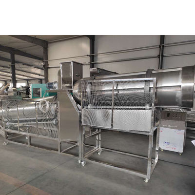 Máy đùn thực phẩm Snack bắp ngô, đôi trục vít thép không gỉ