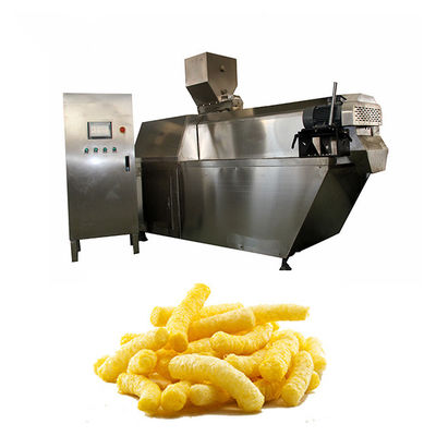 SS304 Cheese / Corn Puff Snack Extruder Dây chuyền sản xuất thực phẩm / Máy móc