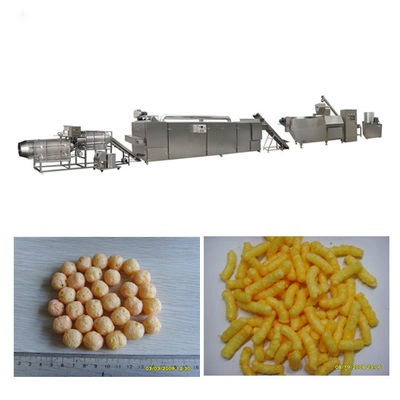 SS304 Cheese / Corn Puff Snack Extruder Dây chuyền sản xuất thực phẩm / Máy móc