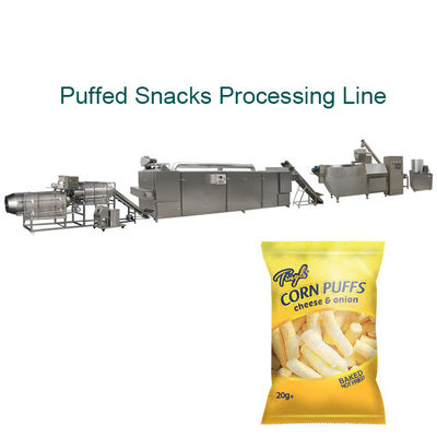 Phô mai Puff Snack Machine Máy đùn thực phẩm Snack bắp