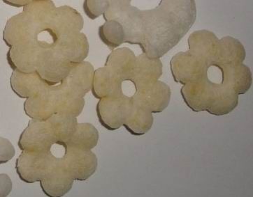 Crispy Corn Puff Snack Máy Twin Trục ép đậu nành Máy ép đùn thép không gỉ