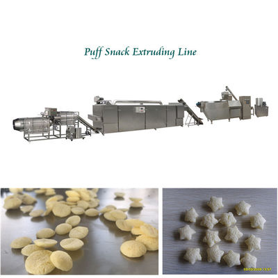 Corn Puff Snack Making Machine Giải trí Snack chế biến 12 tháng