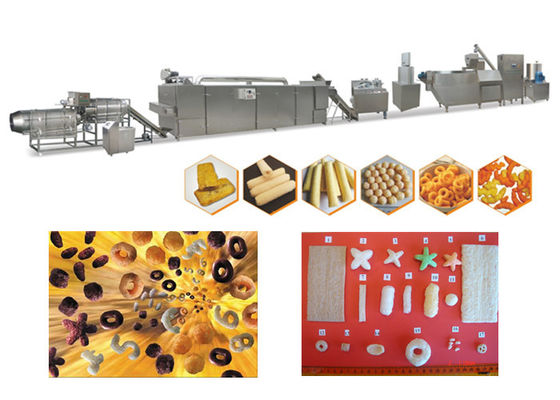 Tốc độ nhanh Công suất cao Puff Snack Máy Thực phẩm Corn Puff Ăn vặt Làm