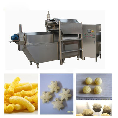Chứng nhận CE Ngô Pho mát Ball Puff Snack Maker Máy đôi trục vít extruder