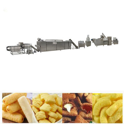 Twin Screw Thực phẩm Extruder Machine Onion Ring Ngô Snacks Dây chuyền sản xuất với CE Approved