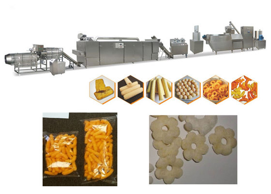 Máy ép đùn ngô 120-500kg / H để ép đùn Puff tốc độ cao