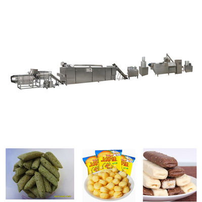Corn Puff Snack Machine Máy đùn Puff với WEG Motor Bảo hành ba năm