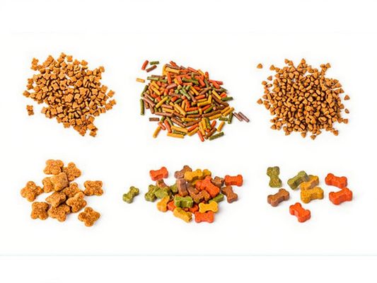 Đường máy sản xuất thức ăn cho chó / mèo / chim / cá / thú cưng với động cơ WEG Ba năm bảo hành