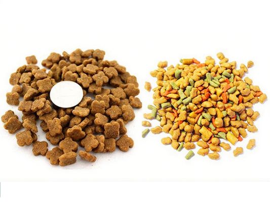 Đường máy sản xuất thức ăn cho chó / mèo / chim / cá / thú cưng với động cơ WEG Ba năm bảo hành