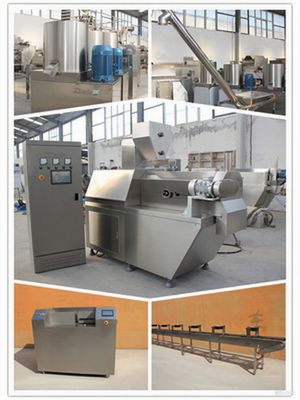 Máy đùn thức ăn cho chó Siemens Motor Pet Treat, máy đùn đồ ăn nhẹ nhai, thép không gỉ