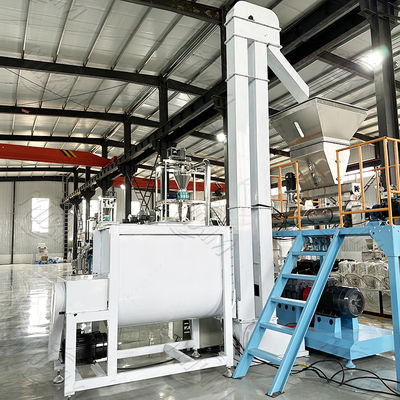 Dây chuyền chế biến hương liệu sấy khô đùn 90kw cho dinh dưỡng chó