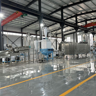 Dây chuyền chế biến hương liệu sấy khô đùn 90kw cho dinh dưỡng chó