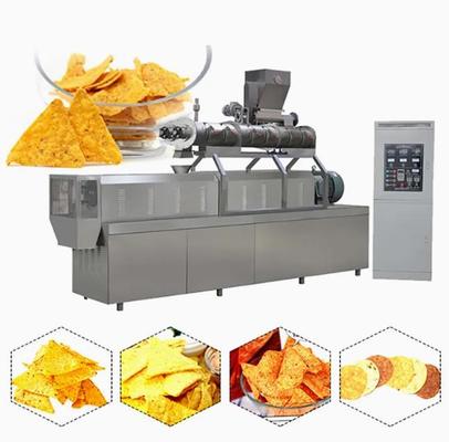 120kg / giờ Ngô chế biến bánh snack làm cho máy / ngực ngô snack dây chuyền sản xuất