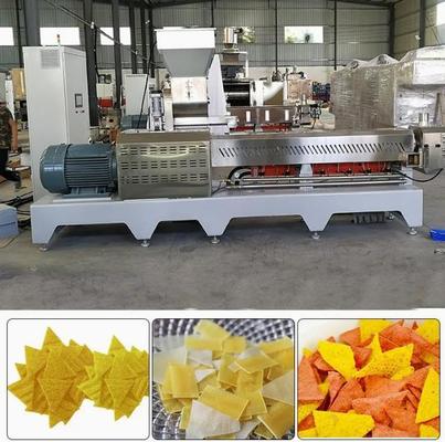 120kg / giờ Ngô chế biến bánh snack làm cho máy / ngực ngô snack dây chuyền sản xuất
