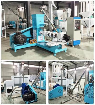 Máy đùn thức ăn chăn nuôi, thức ăn cho thú cưng, chứng chỉ CE, thiết bị đùn thức ăn chăn nuôi tự động