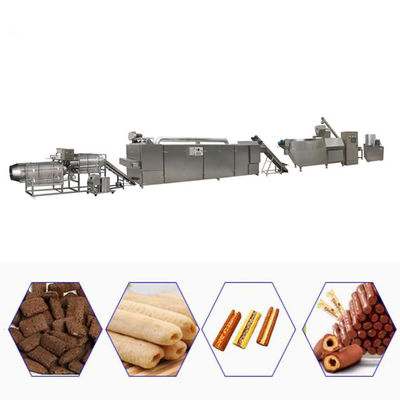 WEG Motor Puff Snack Corn Puff Máy làm bánh mì bằng thép không gỉ