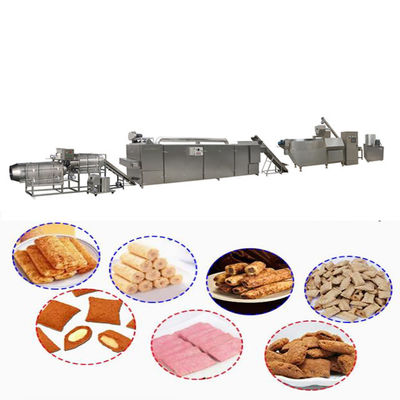 Máy đùn thực phẩm trục vít tự động Twin Hình dạng khác nhau của thực phẩm ép đùn