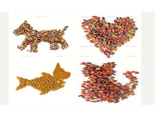 Thức ăn gia súc thực phẩm chuyên nghiệp Extruder / Twin trục vít đùn cho chó, mèo, cá