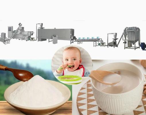 Máy chế biến bột dinh dưỡng / máy sản xuất thực phẩm cho trẻ em với tiêu chuẩn CE